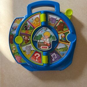 Fisher-Price Blue Animal Sound Wheel